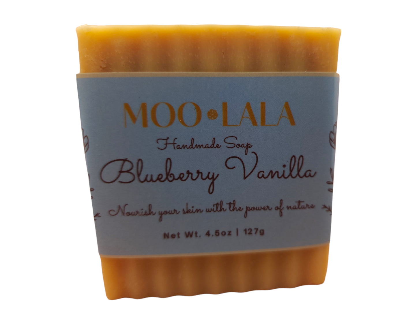 Handmade Tallow Goat Milk Blueberry Vanilla Soap