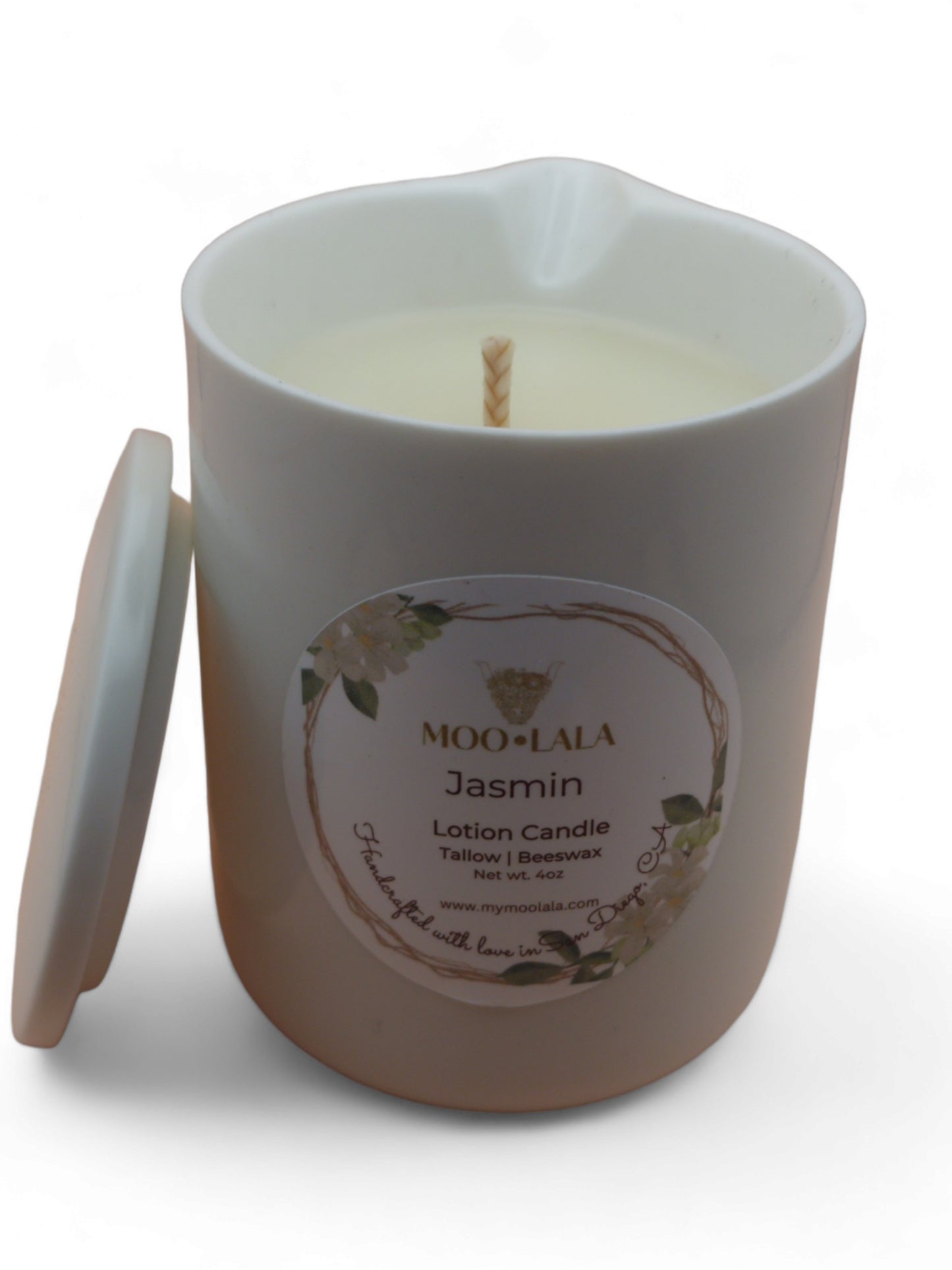 Jasmin Tallow Lotion Candle