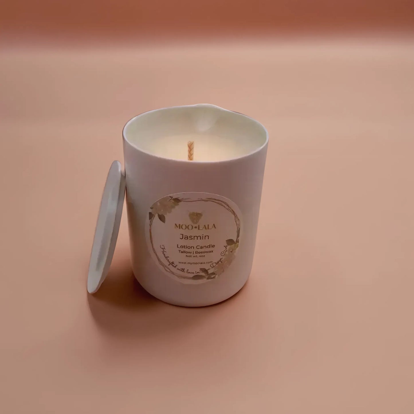 Jasmin Tallow Lotion Candle