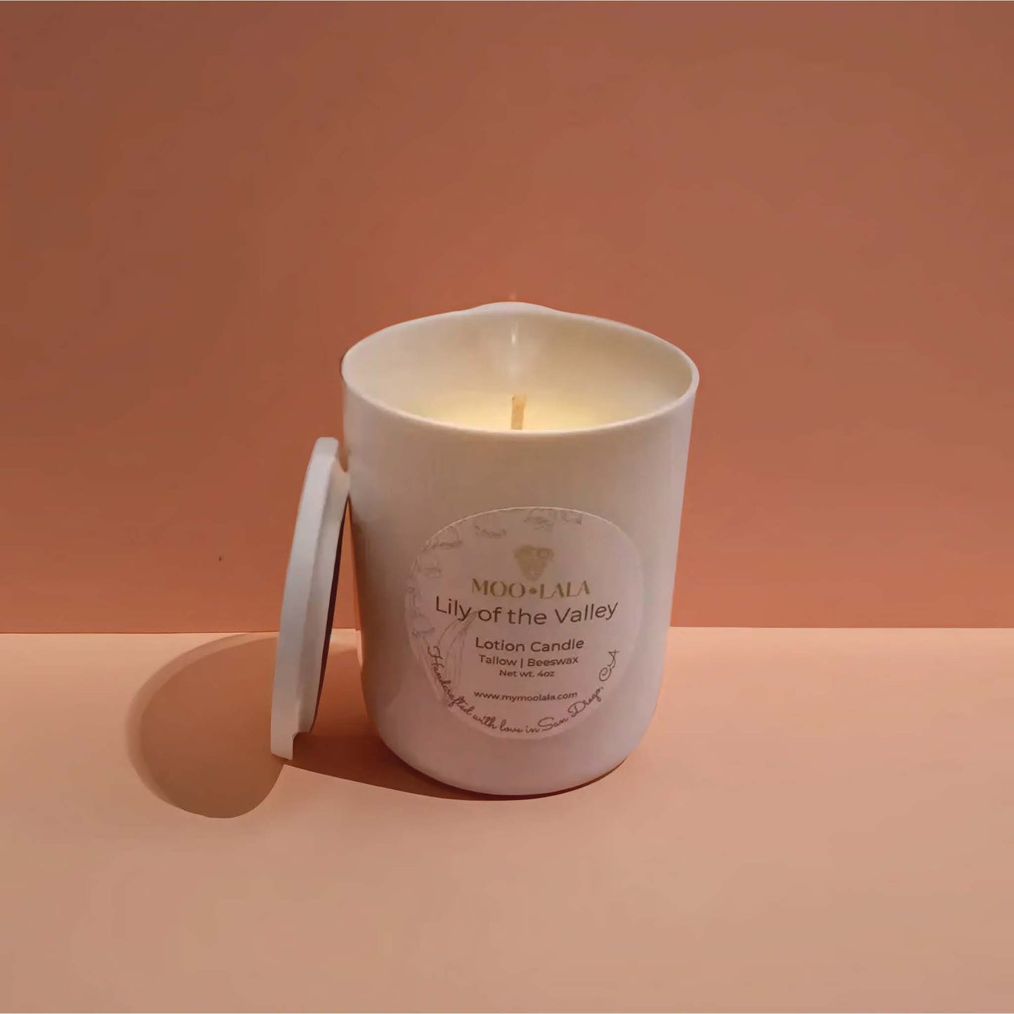 Lily of the Valley Tallow Lotion Candle