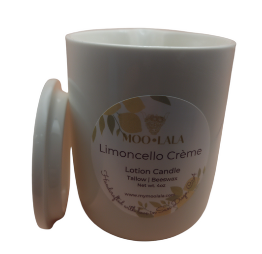 Limoncello Crème Tallow Lotion Candle